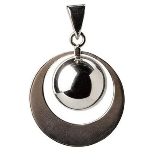 Babylonia Bola Silver plated dubbele brede ring Babylonia Bola Silver plated dubbele brede ring