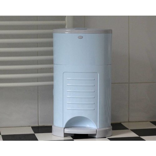 Korbell Geurloze pedaal-Luieremmer 16L - Blue Korbell Geurloze pedaal-Luieremmer 16L - Blue