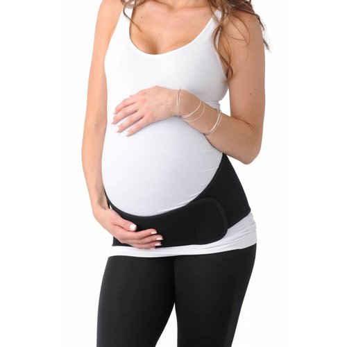 Belly Bandit Upsie Belly Bamboe Steunband met gel-pack - Zwart Belly Bandit Upsie Belly Bamboe Steunband met gel-pack - Zwart