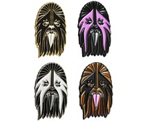 Heavy Metal Wookie Pin by I Break Toys Heavy Metal Wookie Pin by I Break Toys