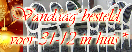 Vandaag besteld, voor 31-12 in huis!