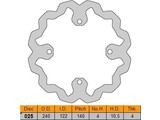 Achter remschijf SUZUKI 025