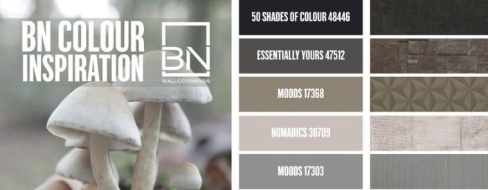 Trends behangkleuren najaar van BN Wallcoverings