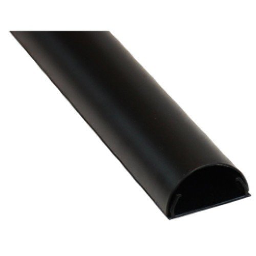 DQ Wall-Support Aluminium kabelgoot 110 cm black DQ Wall-Support Aluminium kabelgoot 110 cm black