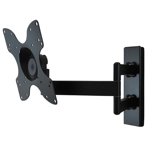 DQ Wall-Support Rotate Triple L black TV Beugel