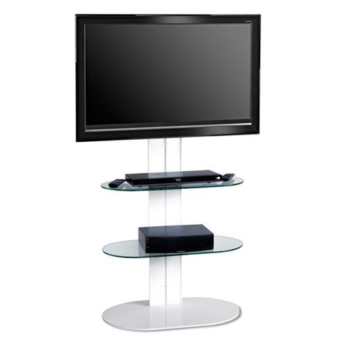 LC Design Totem 1500 Base Wit TV Standaard LC Design Totem 1500 Base Wit TV Standaard