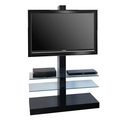 LC Design Jolly Tower 2 Zwart TV Standaard LC Design Jolly Tower 2 Zwart TV Standaard