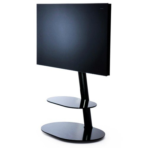 LC Design Screen Tower Zwart TV Standaard LC Design Screen Tower Zwart TV Standaard