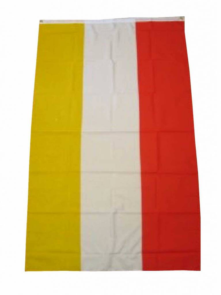 Vlag Rood/wit/geel
