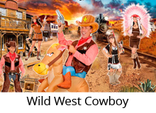 Wild west cowboy