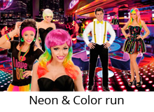Neon en color run