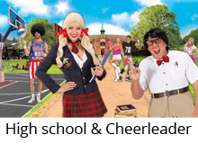 High school en cheerleader