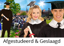 Afgestudeerd en geslaagd