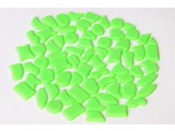 Cristallo Kunststof mozaiek-steentjes ca. 70 gram LICHTGROEN