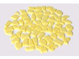 Cristallo Kunststof mozaiek-steentjes ca. 70 gram GEEL