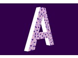 Cristallo Design Zacht, Letter A