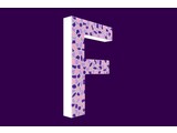 Cristallo Design Zacht, Letter F