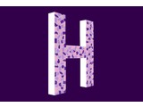 Cristallo Design Zacht, Letter H