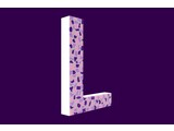 Cristallo Design Zacht, Letter L