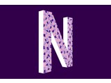 Cristallo Design Zacht, Letter N
