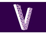 Cristallo Design Zacht, Letter V