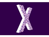 Cristallo Design Zacht, Letter X