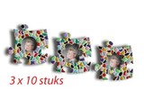 Cristallo Mini-fotolijstjes 3x10 stuks mozaiekpakket MIX