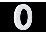 Cristallo Blanco letter O