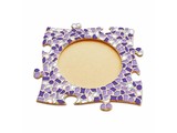 Cristallo Mozaïek pakket Fotolijst Cirkel Wit-Paars-Violet
