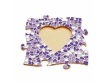 Cristallo Mozaïek pakket Fotolijst Hart Wit-Paars-Violet