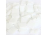 Cristallo Glas mozaiek steentjes 1x1 cm ca. 200 stuks Wit