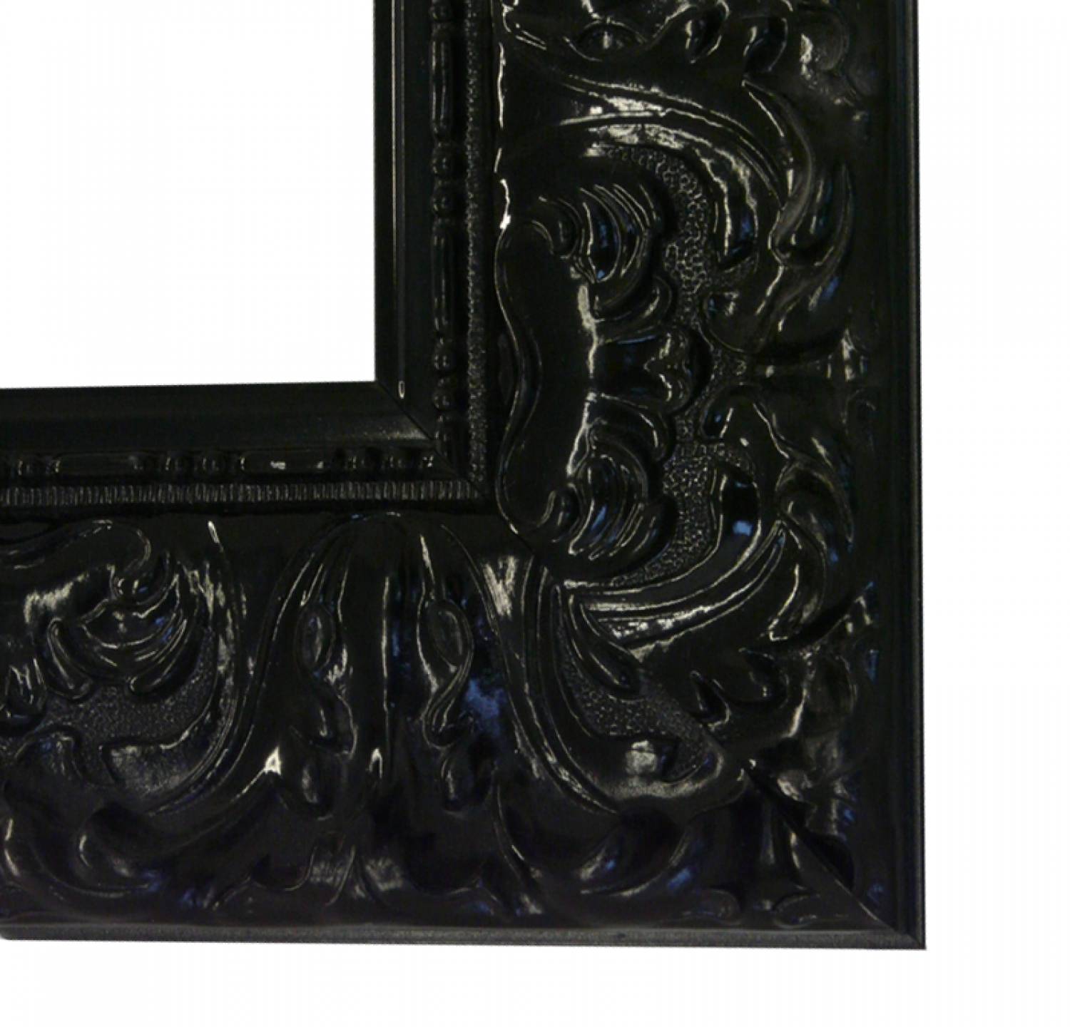 Premier Ornament XL hoogglans zwart