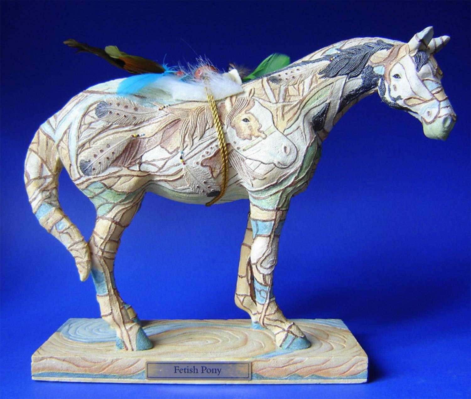 Trail of Painted Ponies Fetish Pony Large DECOVISTA colorful art