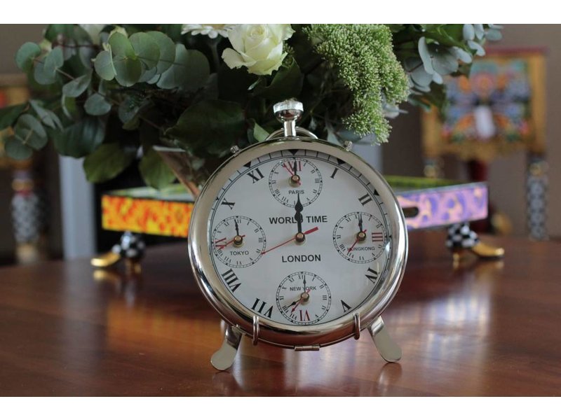 Table clock pocket watch model DECOVISTA colorful art, Toms Drag