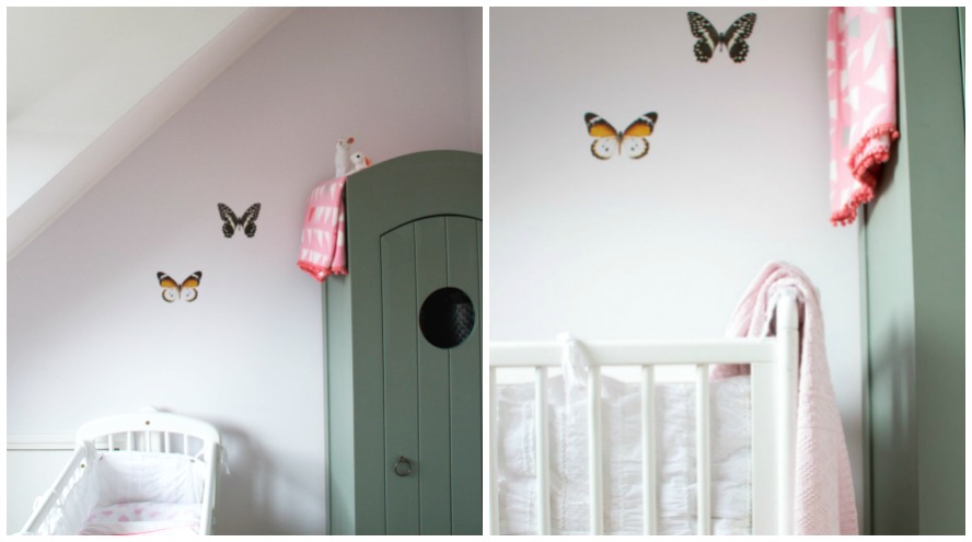 Muurstickers babykamer wolken u cartoonbox