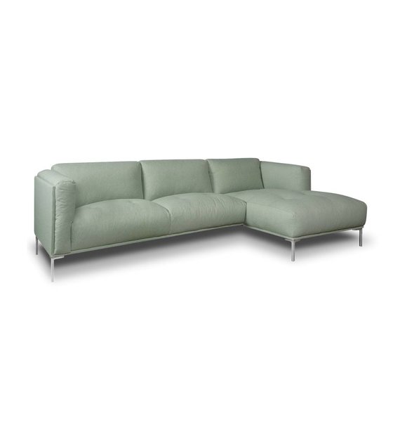 I Sofa Hoekbank Oliver Mintgroen Textiel 251x85x74cm Wonenmetlef Nl Meer Van