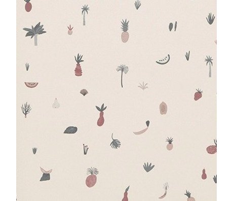 Ferm Living Wallpaper Fruiticana Pink Xcm Copy Ferm Living Wallpaper Fruiticana Pink Xcm Copy
