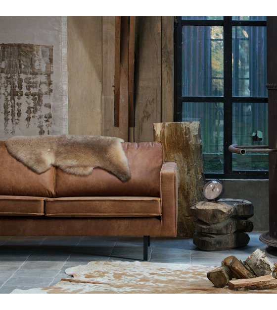 Bepurehome Sofa Rodeo 2 5 Seat Cognac Brown Leather 190x86x85cm Beautiful 2 5 Seat Cognac Brown Leather Sofa From Bepurehome Bank Rodeo Has A Modern Luxurious And Contemporary Look With Loose Cushions