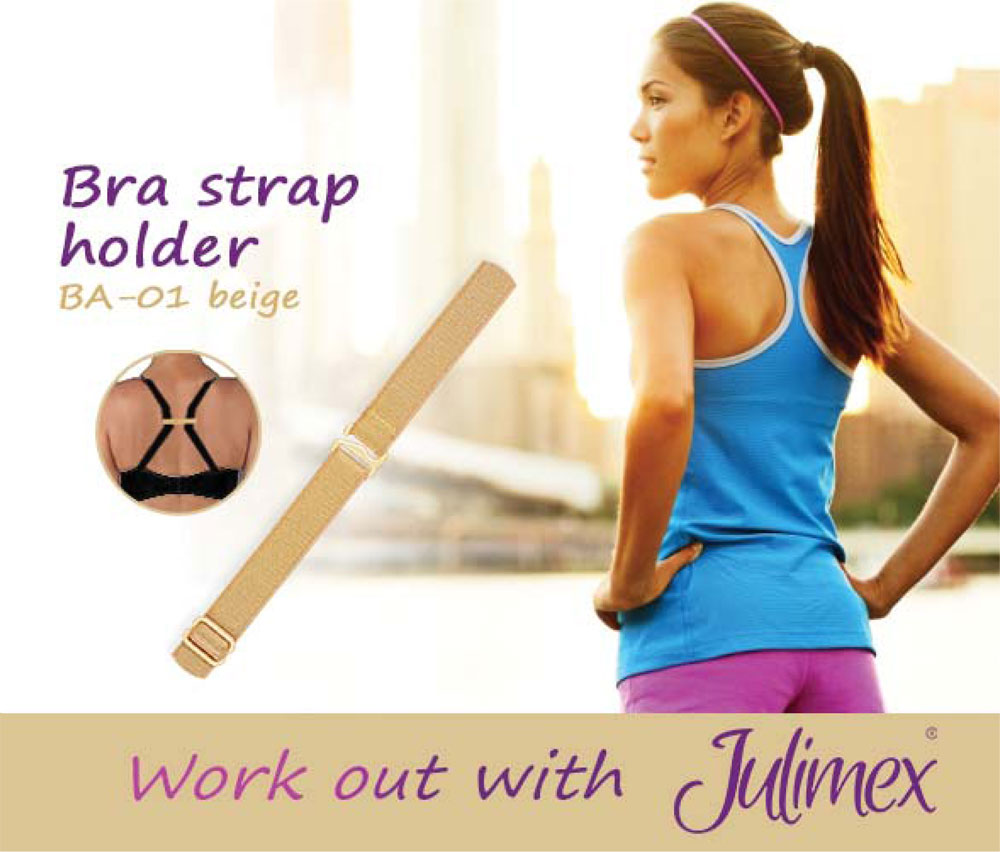 Bra straps during sporting