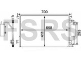 Condenser Opel Signum Vectra-C