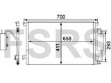 Condenser Opel Signum Vectra-C Y20DTH Y22DTR