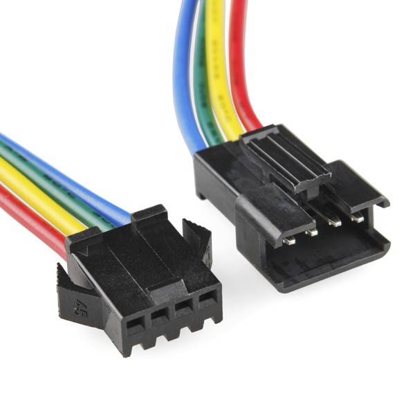 Conjunto Conectores RGB 1 macho y 1 hembra. - BuyLEDStrip.com