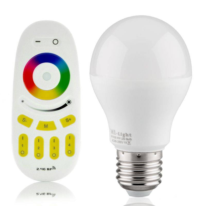 E27 Wifi RGBWW LED Lamp 6W - BuyLEDStrip.com E27 Wifi RGBWW LED Lamp 6W - BuyLEDStrip.com