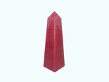 Kaars Obelisk Rustique Rood 6,8x6,8x25 cm
