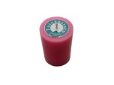 Handmade Tuinkaars Fluorescerend Roze Ø 7x10 cm