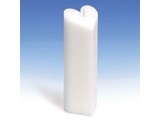 Kaarsenmal Hartpilaar 70x61x210 mm