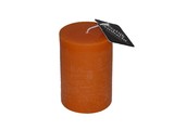 Handmade Stompkaars Rustiek Oranje Ø 68x100 mm