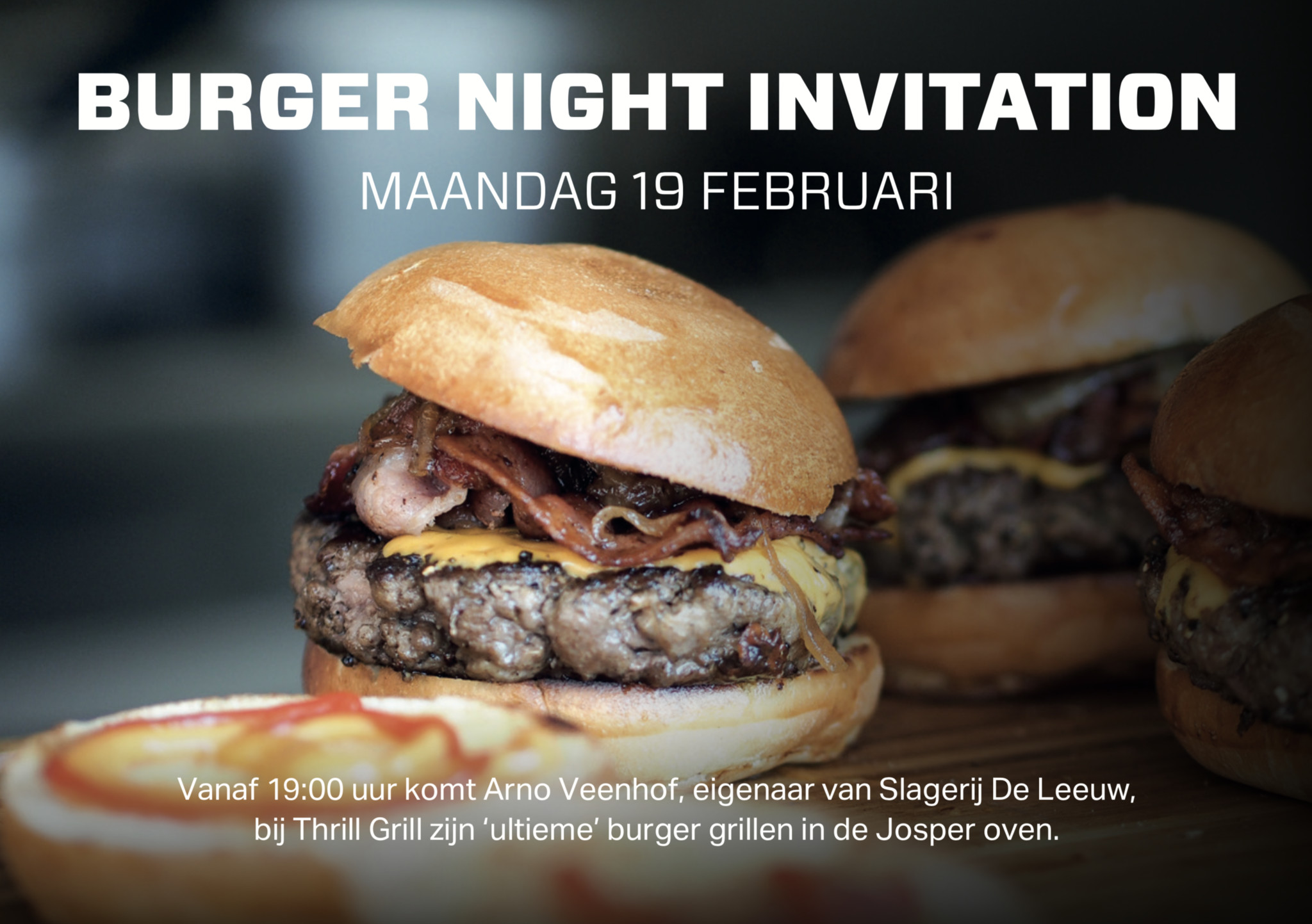 Burger Night Thrill Grill & Slagerij De Leeuw