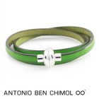 Antonio Ben Chimol Leren armband