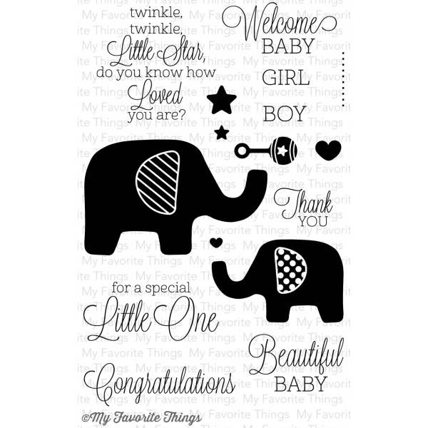 My Favorite Things Beautiful Baby Clear Stamps (LJD-37) - Paperpads.nl